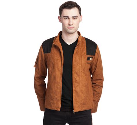 star wars solo han solo faux suede replica jacket|Han Solo Jacket .